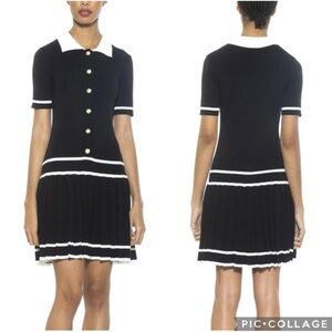 Alexia Admor Lucinda Knit Dress Black L